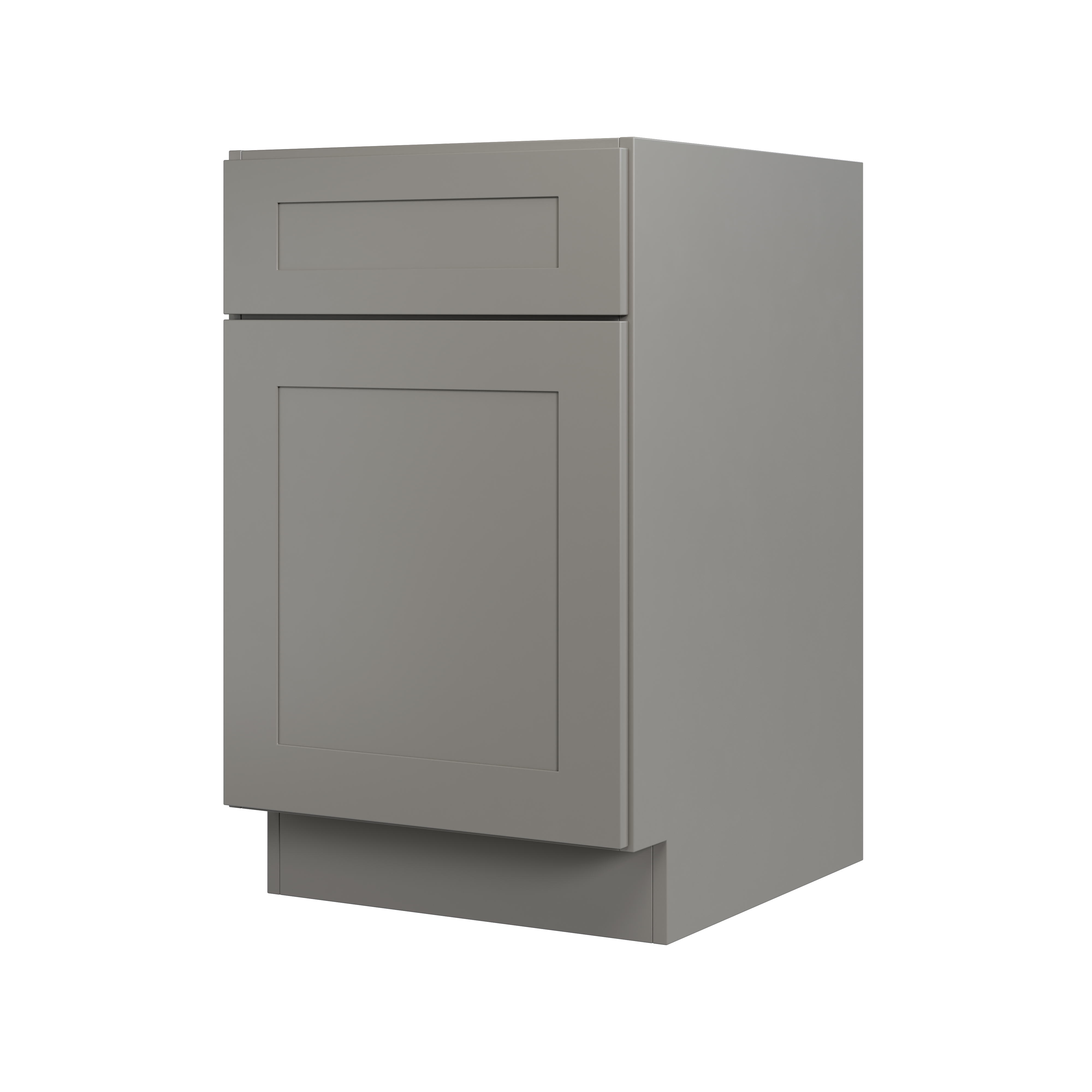 Gray Shaker Cabinets 3